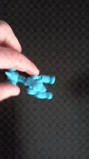 ouvertures chien flexi souple robot art jouet 3d print model - Mito3D