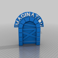 closed door imagination art sculptures 3d print model - Mito3D