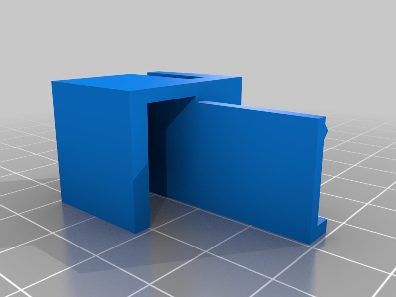 armario puerta guía rail reemplazo partes repuesto reparar bricolaje diy Comparte 3D print model - Mito3D
