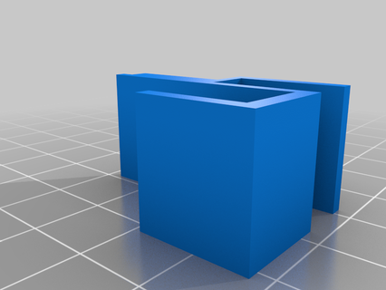 closet guide cupboard sliding organization 3d print model - Mito3D