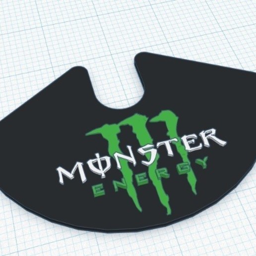 fecho dosenverschluss mit monstro logotipo 3D print model - Mito3D