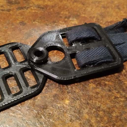 maschera di tela cinturino clip - connettore rapido vari il fai da te chirurgica cinghia covid-19 3D print model - Mito3D