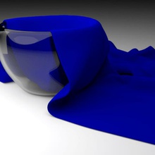 tissu de simulation blender3d la maison high poly 3d print model - Mito3D