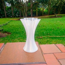 cloth vase art elegant 3d print model - Mito3D