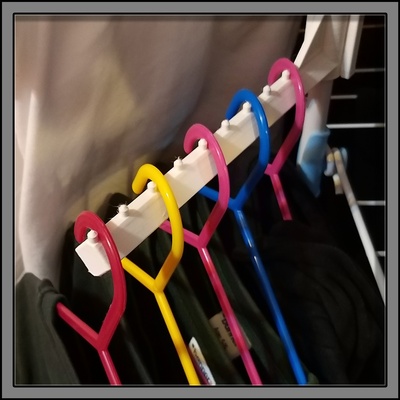 kleider lüfter erweiterung extender sparen werkzeug waschen aufhänger clip on 3d print model - Mito3D