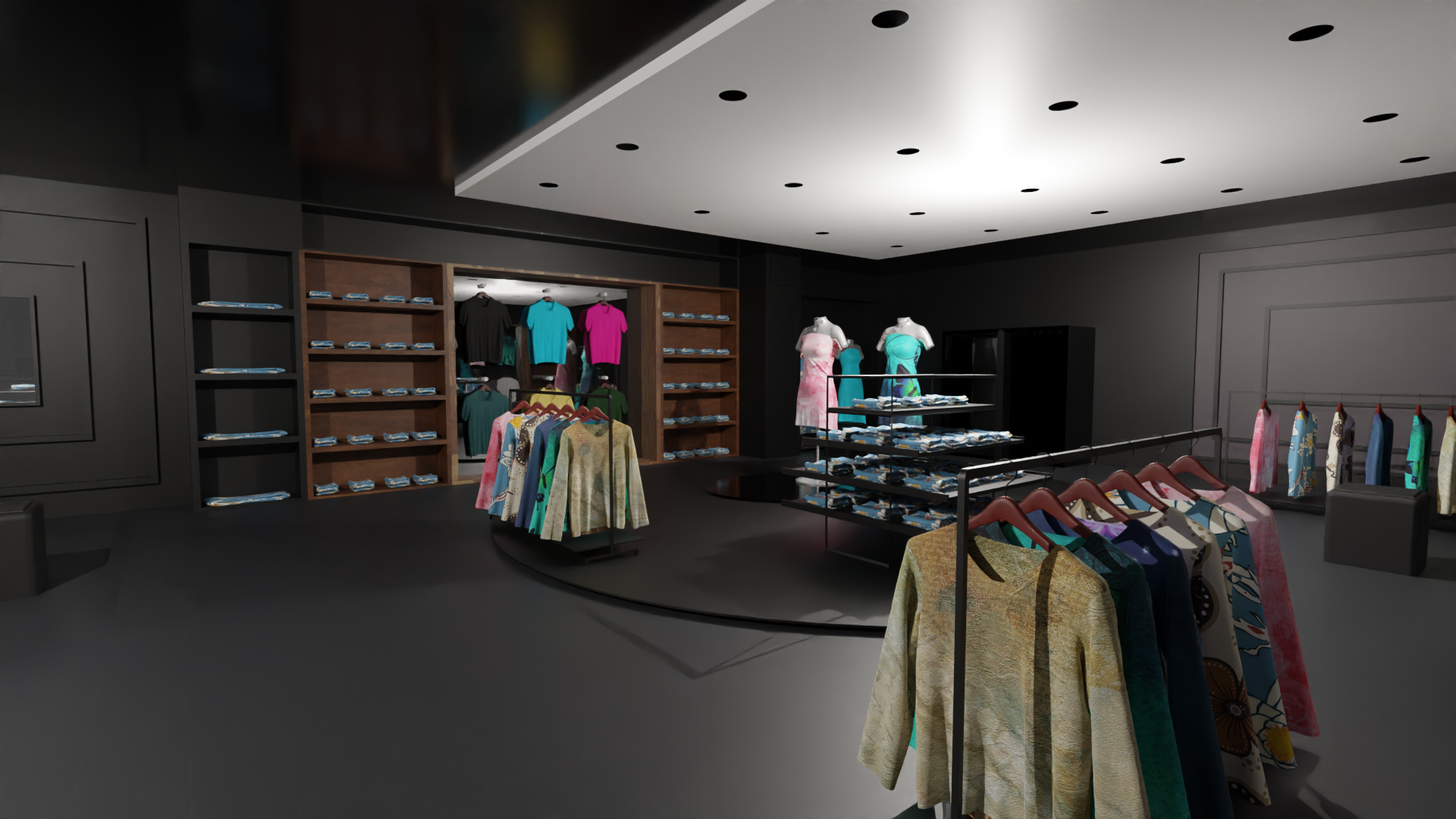 ropa Tienda interior 3D print model - Mito3D