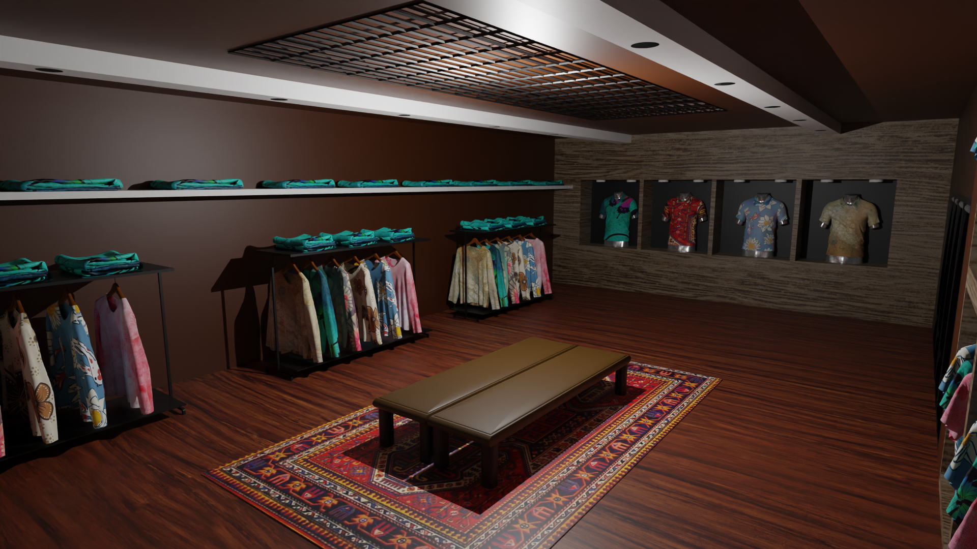 roupas loja interior 3D print model - Mito3D