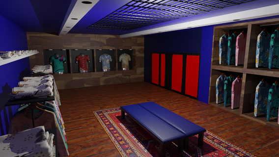 ropa Tienda interior 3d print model - Mito3D