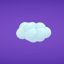 cloud verschiedene 3d print model - Mito3D
