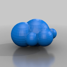 le cloud art modèles 3d print model - Mito3D