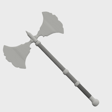nube de cleaver varios elderscrolls arma cosplay axe medieval 3d print model - Mito3D