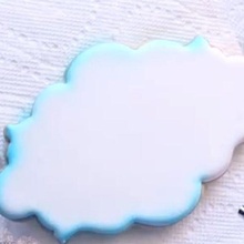 nuage biscuit coupeur outil forme contour 3d print model - Mito3D