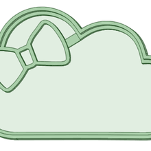 nuage de coupeur biscuit à l'arc outil le cloud bow emporte-pièce outils 3d print model - Mito3D