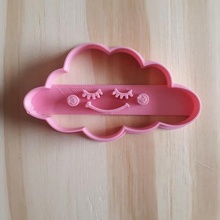 Wolke niedlich Plätzchen Cutter kawai Fondant Lehm 3d print model - Mito3D