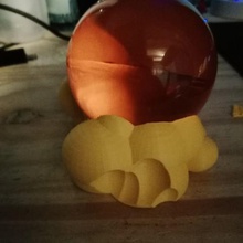 cloud dragon ball zsphere 75 gadget esfera 3d print model - Mito3D