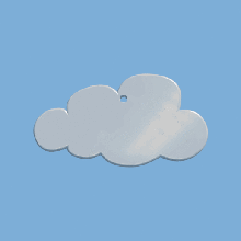 cloud-Ohrringe Mode Wolken cloud Niedlich geek jahrgang der alten Schule Ohrringe zarcillos pendientes zarcillo tumblr dije pendiente Ohrring earing nube 3d print model - Mito3D