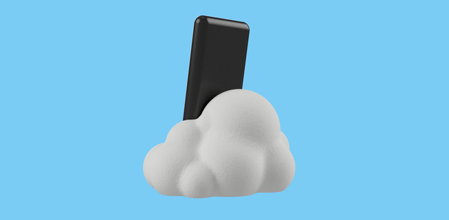 cloud iphone stand smartphone game cute booth toy low poly stl phone accessories print printer apple night simple 3d print model - Mito3D