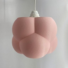 cloud lampshade shade lamp decor lighting light bubble 3d print model - Mito3D
