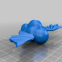 nuage solide ailes de l'architecture les bâtiments des structures le cloud 3d print model - Mito3D