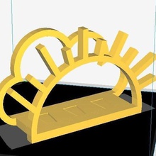 cloud sunnapkin holder home clean food eat 3d print model - Mito3D