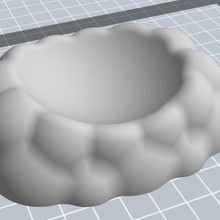 supporto cloud palla gadget 3d print model - Mito3D