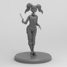 clown mom monster slaughter monsters makeup a hammer shoes board the game 3d print model - Mito3D