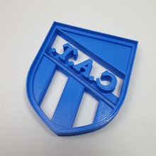 club atletico tucuman -Ausstecher Schild home Koch gourmet futbol cortante galletas escudo fotbol argentino equipos argentinos Argentinien made 3d print model - Mito3D