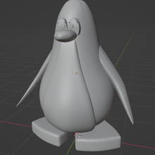 club pinguino 3d print model - Mito3D