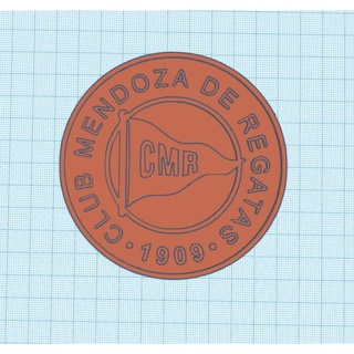 clube regatas futebol Mendonza Argentina 3d print model - Mito3D