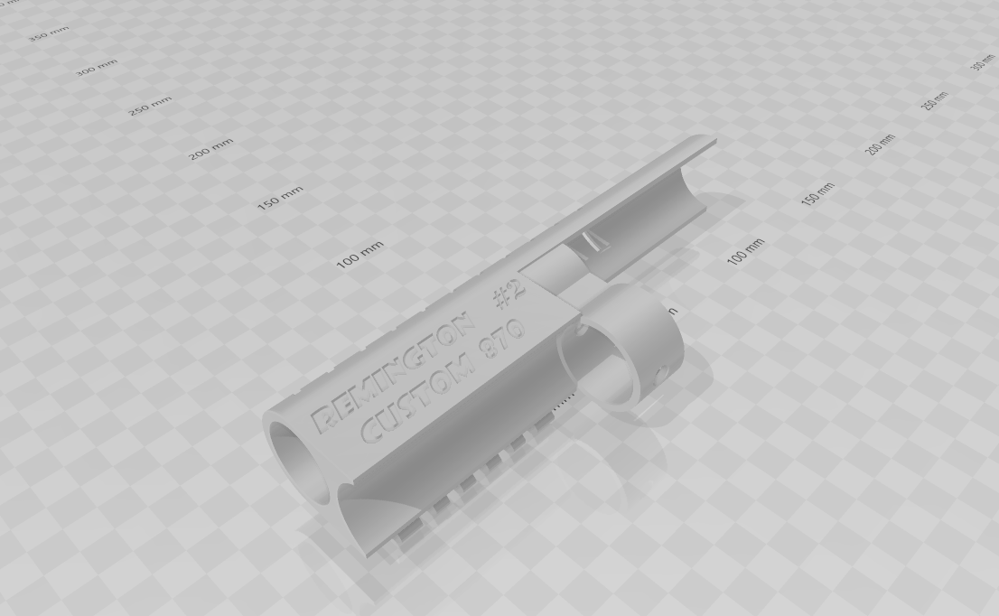 cm350 shotgun-rail airsoft shotgun softair custom toys 3D print model - Mito3D