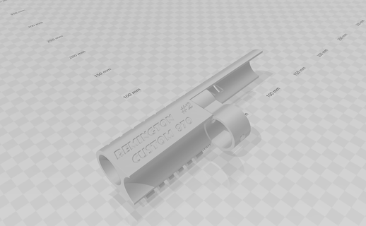 cm350 shotgun rail airsoft pompalı tüfek yumuşak hava özel oyuncaklar 3d print model - Mito3D