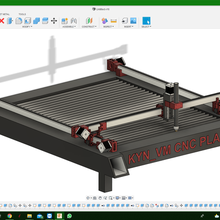 cnc 3d print table cut laser & router mini support x30 gadget stl plasma plotter 3d print model - Mito3D