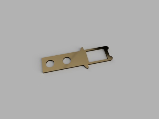 cnc door key machine equipment 3d printed manufacturing toolroom accessory tool custom design 3d print model - Mito3D
