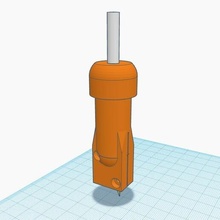 cnc sürüklemek bıçak kesici 3d print model - Mito3D