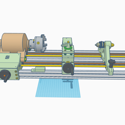 cnc tour fer Ver terre lessive machine bldc moteur conduit moulin pwm 3D print model - Mito3D