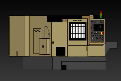 cnc machine cnc machine freze  3d print model - Mito3D