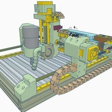 cnc v5 diy mill spindle machine_tools 3d print model - Mito3D