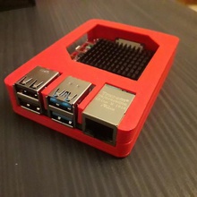 cnc-Holz-Gehäuse raspberry pi-3 gadget pi cnc Gehäuse box nano-computer rpi4 Himbeer-pi4 3d print model - Mito3D