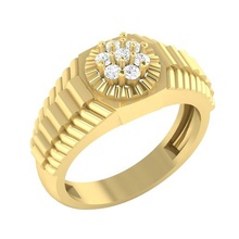 cngr senhores anel 10 jóias noivado diamante 3dprint imprimível stl barato joalheria 3dring argolas ouro mundo criadores moda melhor preço 3d print model - Mito3D