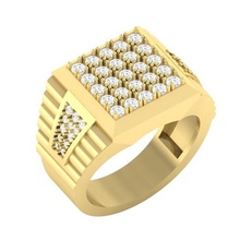 cngr senhores anel 11 jóias noivado diamante 3dprint imprimível stl barato joalheria 3dring argolas ouro mundo criadores moda melhor preço 3d print model - Mito3D