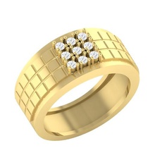 cngr senhores anel 12 jóias noivado diamante 3dprint imprimível stl barato joalheria 3dring argolas ouro mundo criadores moda melhor preço 3d print model - Mito3D