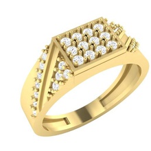 cngr senhores anel 14 jóias noivado diamante 3dprint imprimível stl barato joalheria 3dring argolas ouro mundo criadores moda melhor preço 3d print model - Mito3D