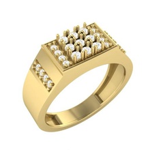 cngr senhores anel 16 jóias noivado diamante 3dprint imprimível stl barato joalheria 3dring argolas ouro mundo criadores moda melhor preço 3d print model - Mito3D