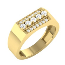 cngr senhores anel 19 jóias noivado diamante 3dprint imprimível stl barato joalheria 3dring argolas ouro mundo criadores moda melhor preço 3d print model - Mito3D