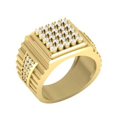 cngr senhores anel 26 jóias noivado diamante 3dprint imprimível stl barato joalheria 3dring argolas ouro mundo criadores moda melhor preço 3d print model - Mito3D