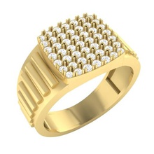 cngr senhores anel 4 jóias noivado diamante 3dprint imprimível stl barato joalheria 3dring argolas ouro mundo criadores moda melhor preço 3d print model - Mito3D