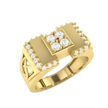cngr senhores anel 6 jóias noivado diamante 3dprint imprimível stl barato joalheria 3dring argolas ouro mundo criadores moda melhor preço 3d print model - Mito3D