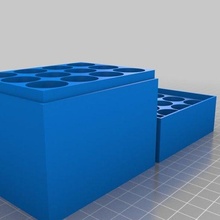 co2 Kapseln Box 12g 3d print model - Mito3D