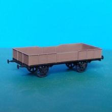 carbone gondola 1 87 h0 vari carro con il treno ferroviaria vagoni 3d print model - Mito3D