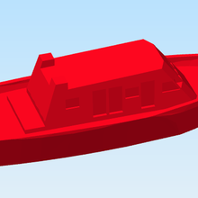 costa guarda barco Costeira 3d print model - Mito3D